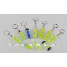 Logo personnalisé Niveau de promotion Keychain Bulle